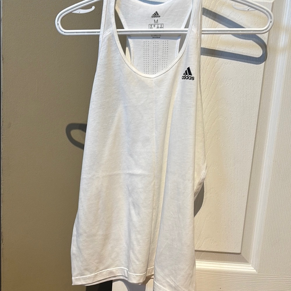 Adidas White Tank Top